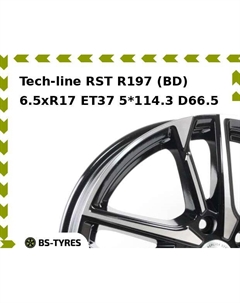 Колесный диск Tech Line Tech-line RST R197 (BD) 6.5xR17 ET37 5*114.3 D66.5 Tech line