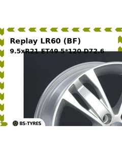 Колесный диск Replay LR60 (BF) 9.5xR21 ET49 5*120 D72.6