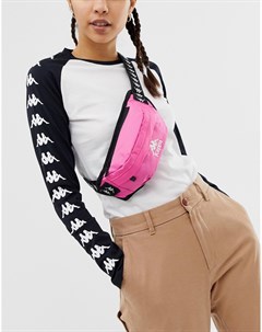 Розовая сумка кошелек на пояс с фирменным ремешком Authentic Anais Kappa