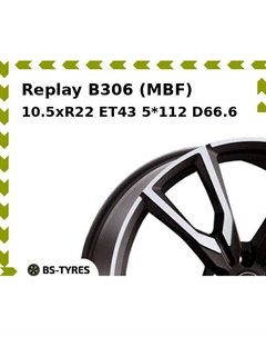 Колесный диск Replay B306 (MBF) 10.5xR22 ET43 5*112 D66.6