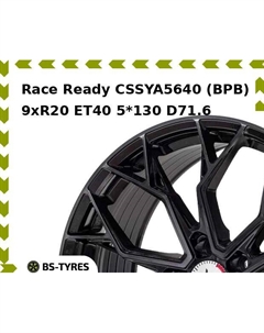 Колесный диск Race Ready CSSYA5640 (BPB) 9.0xR20 ET40 5*130 D71.6 Race ready