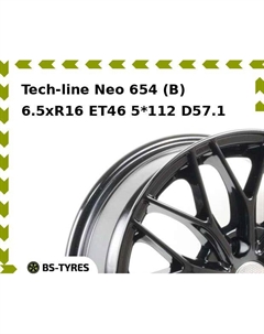Колесный диск Tech Line Tech-line Neo 654 (B) 6.5xR16 ET46 5*112 D57.1 Tech line