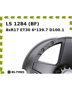 Колесный диск LS 1284 (BF) 8xR17 ET30 6*139.7 D100.1 Ls