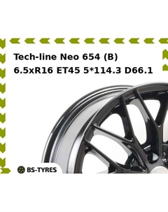 Колесный диск Tech Line Tech-line Neo 654 (B) 6.5xR16 ET45 5*114.3 D66.1 Tech line