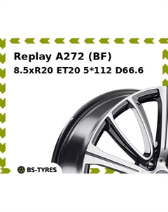 Колесный диск Replay A272 (BF) 8.5xR20 ET20 5*112 D66.6