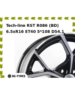 Колесный диск Tech Line Tech-line RST R086 (BD) 6.5xR16 ET40 5*108 D54.1 Tech line