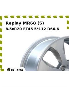 Колесный диск Replay MR68 (S) 8.5xR20 ET45 5*112 D66.6