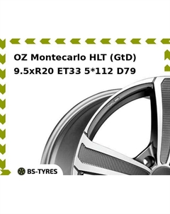 Колесный диск OZ Montecarlo HLT (GtD) 9.5xR20 ET33 5*112 D79 Oz