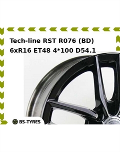 Колесный диск Tech Line Tech-line RST R076 (BD) 6.0xR16 ET48 4*100 D54.1 Tech line