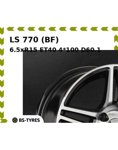 Колесный диск LS 770 (BF) 6.5xR15 ET40 4*100 D60.1 Ls