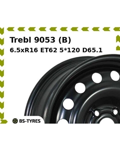 Колесный диск Trebl 9053 (B) 6.5xR16 ET62 5*120 D65.1