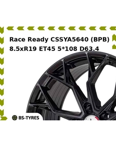 Колесный диск Race Ready CSSYA5640 (BPB) 8.5xR19 ET45 5*108 D63.4 Race ready