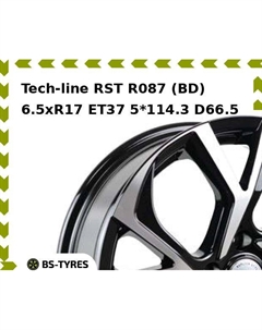 Колесный диск Tech Line Tech-line RST R087 (BD) 6.5xR17 ET37 5*114.3 D66.5 Tech line