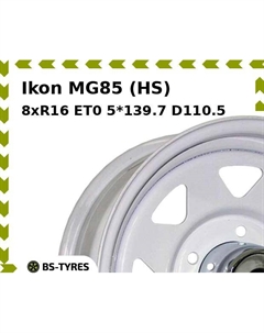 Колесный диск Ikon MG85 (HS) 8xR16 ET0 5*139.7 D110.5