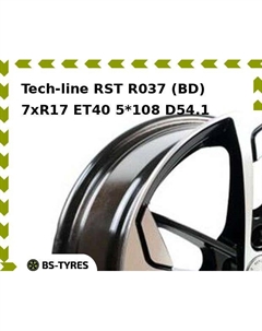 Колесный диск Tech Line Tech-line RST R037 (BD) 7xR17 ET40 5*108 D54.1 Tech line