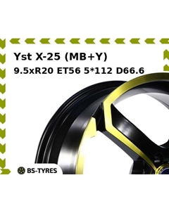 Колесный диск Yst X-25 (MB+Y) 9.5xR20 ET56 5*112 D66.6