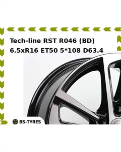 Колесный диск Tech Line Tech-line RST R046 (BD) 6.5xR16 ET50 5*108 D63.4 Tech line