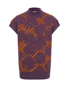 Жилет из шерсти и вискозы Dries van noten