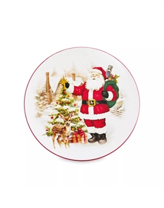 Тарелка обеденная Новогоднее чудо 26,5 см Decor de table