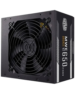 Блок питания ATX MPE-6501-ACAAW-3BEU 650W, 80+ Bronze Cooler master