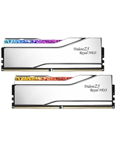 Модуль памяти DDR5 64GB (2*32GB) TRIDENT Z5 ROYAL RGB F5-6000J2636H32GX2-TR5NS 6000MHz CL26 1.45V G.skill