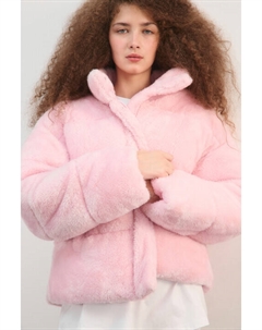 Куртка стеганая с меховой фактурой Befree