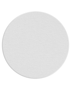 Холст на картоне "Студия" круглый, диаметр 18см, 100% хлопок, 280 г Gamma