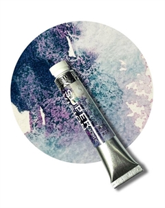 Акрил с грануляцией "Acrylic layered" в тубе 8 мл S5 Blue violet Super vision