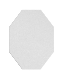 Холст на картоне "Студия" восьмиугольный, 30х40см, 100% хлопок, 280 г Gamma