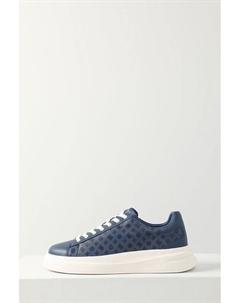 Кеды с принтом из монограмм Guess