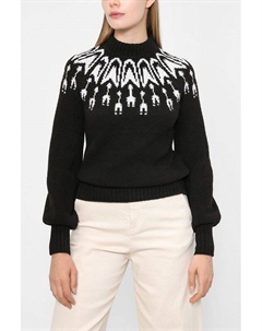 Пуловер с воротником-стойкой Guess