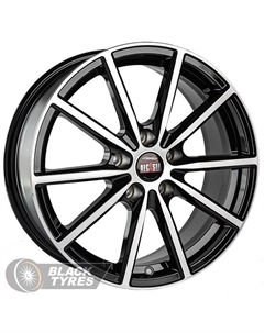 Литой диск M61 7x17/5x114.3 D60.1 ET45, Черные Alcasta