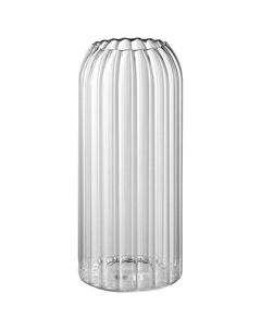Ваза Romantica рельеф 20см стекло Mallony