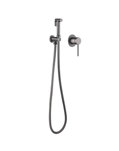 Смеситель с гигиеническим душем встраиваемый Abber Emotion со скрытой частью в комплекте никель (AF8825NG)