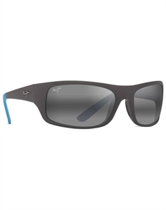 Солнцезащитные очки персикового цвета матово-серые темно-уни нейтрально-серые minérar супертонкие Maui jim