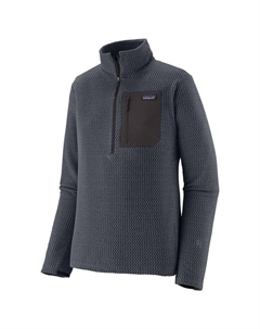 Флисовая кофта m's r1 air zipneck smolder blue - s Patagonia