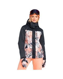 Функциональная куртка Jetty Block, персиково-розовая, мечтательная картинка - xs Roxy