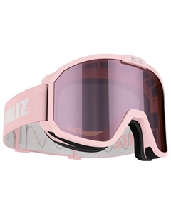 Горнолыжные очки rave jr пудрово-розовые коричневые розовые мульти Bliz