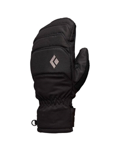 Варежки женские Mission mx черные Black diamond