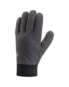 Перчатки софтшелл средней толщины, дымчатые - xs Black diamond
