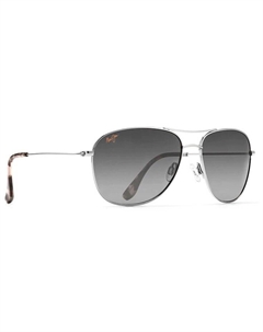 Солнцезащитные очки Cliff House матовые серебристые gris neutre evolution maui gradient Maui jim