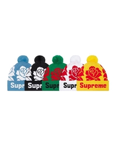 Шапка Rose, черный Supreme
