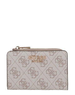 Кошелек LAUREL II, Kitt/Dark beige Guess