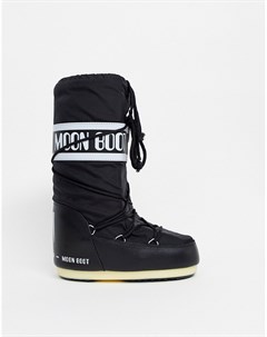 Черные зимние ботинки Icon Moon boot