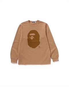 Футболка Ape Head из велюра, графитово-серый CCX A bathing ape®