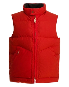 Стеганый утепленный жилет, красный Ceccarelli