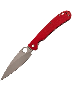 Складной нож Sting XL beadblast, сталь VG-10, рукоять Red G10 Daggerr
