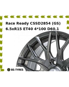 Колесный диск Race Ready CSSD2854 (GS) 6.5xR15 ET40 4*100 D60.1 Race ready