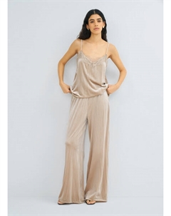 Бархатные брюки, Бежевый Ostin