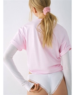 Пижамная футболка оверсайз, Розовый Ostin